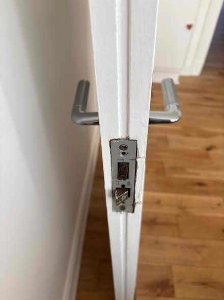 Photo of free White painted wood door (West End G3) #3