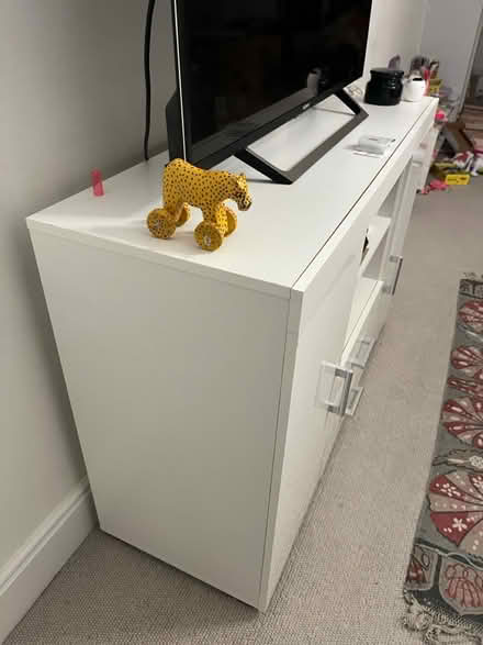 Photo of free White TV stand (SO50 5ND) #4