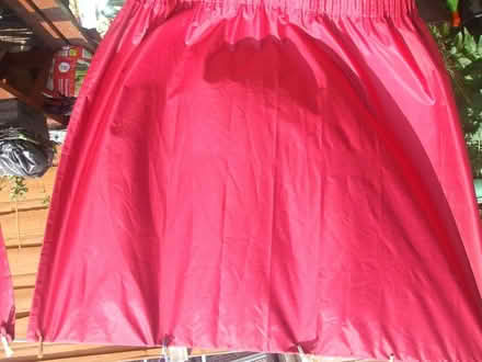 Photo of free Pair of red blackout curtains (Stretford M32) #2