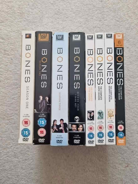Photo of free Bones Dvds Series 1-7 & 9 (Carshalton SM5) #1