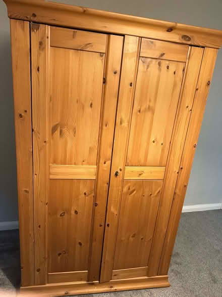 Photo of free IKEA Pine Wardrobe (Kinmel Bay LL18) #2