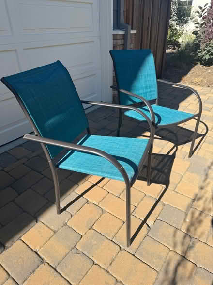 Photo of free Patio Chairs (Gilmore St & Mountain View Ave) #1