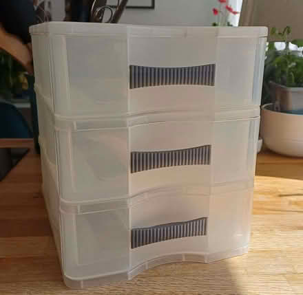 Photo of free Small plastic drawers (Johnstone PA5) #1