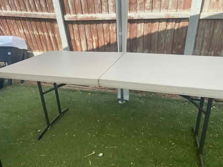 Photo of free 6ft banquet table (L10) #1