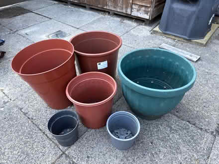 Photo of free Assortment of outdoor plant pots (Walstead RH16) #1