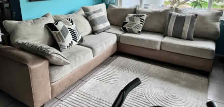Photo of free 3-piece sectional w/chaise (Venice) #2