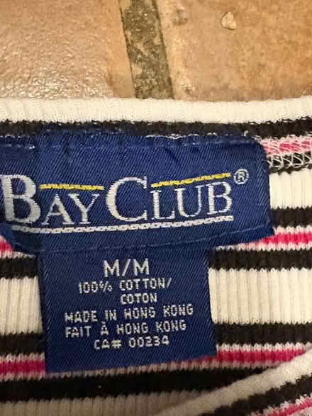 Photo of free Ladies Bay Club striped Medium top (L5L 5P5) #3
