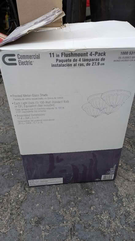 Photo of free Three new ceiling light fixtures (San Gabriel, CA) #1