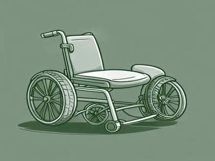 Photo of electric wheelchair or just a non-electric w (Acton W3) #1