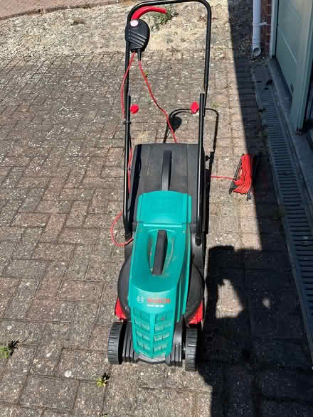 Photo of free Bosch Rotak 320 ER corded Lawnmower (Sudbury, Suffolk) #2