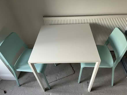 Photo of free Square white table (SO50 5ND) #1