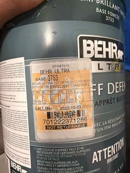 Photo of free Paint 1 full can & 1/2 can (M1l1v7) #4