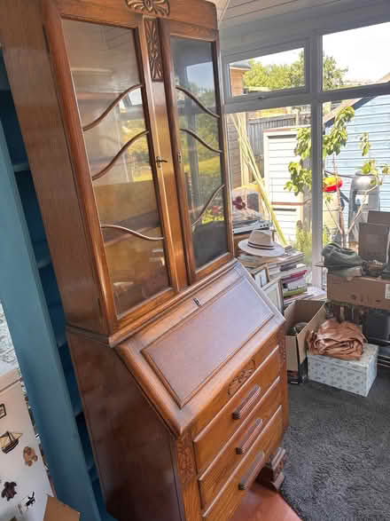 Photo of free Bureau / display cabinet (South Wingfield DE55) #1