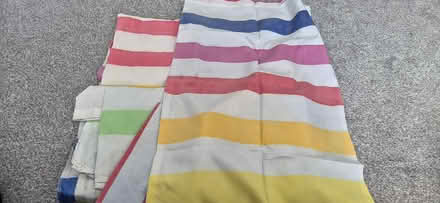 Photo of free Colourful stripes double duvet set (Leicester LE2) #1