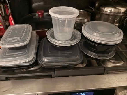 Photo of free An assortment of takeout containers (Midtown west) #1