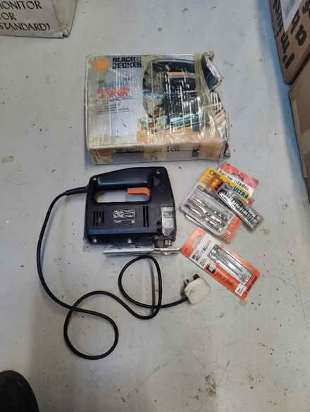 Photo of free Jigsaw black and decker mains powered with blades (Fishponds BS16) #1