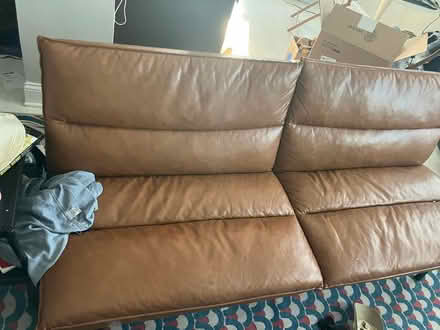 Photo of free Leather Futon (Rogers Park) #1