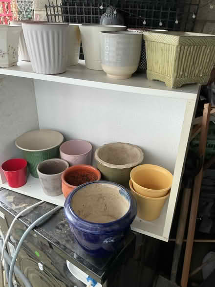 Photo of free Houseplant pots, shopping trolley and flower seeds (Swarcliffe LS14) #1