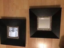 Photo of free 2 Bombay black framed mirrors 12” (L5L 5P5) #1
