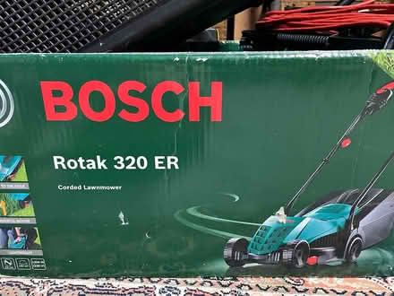 Photo of free Bosch Rotak 320 ER corded Lawnmower (Sudbury, Suffolk) #3