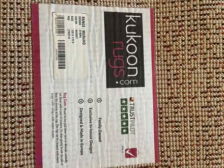 Photo of free Russet stripes rug 170x120cms (Kings Langley WD4) #2
