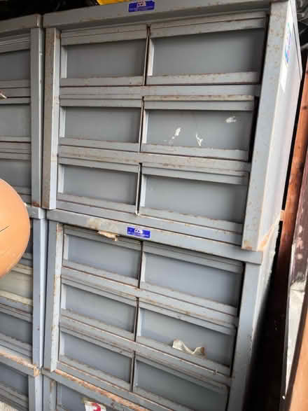 Photo of free Vintage metal index card units (Tonbridge) #1