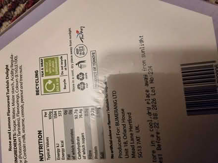 Photo of free Turkish Delight (Felixstowe, IP11) #2