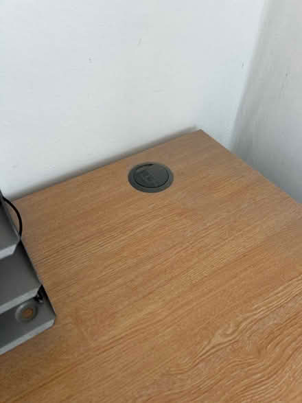 Photo of free Office desk with 2 cable holes (Canonmills EH3) #2