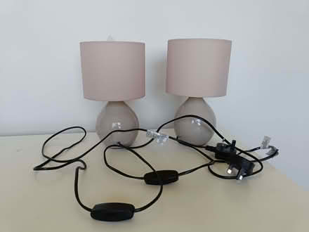 Photo of free Pair of table lamps (Bramhall SK7) #1