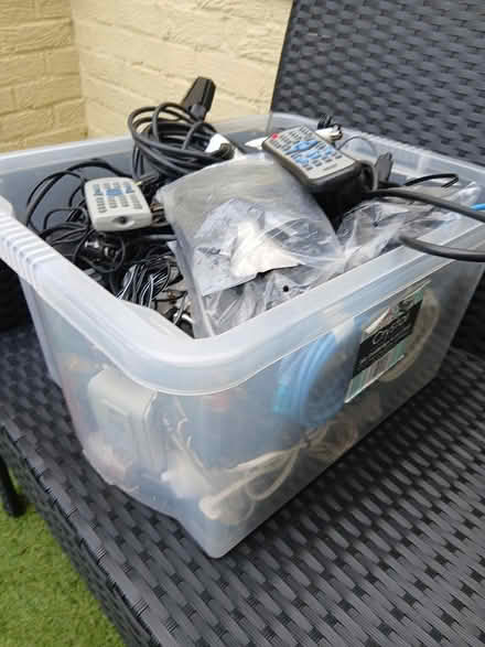Photo of free Cables wires remotes etc (Burradon NE23) #1