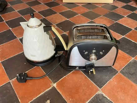 Photo of free Kettle, toaster, frying/sauce pan, glasses (Ross-on-Wye HR9) #1