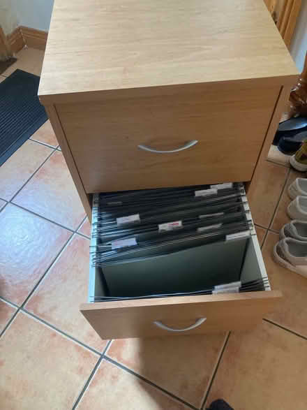 Photo of free Small filing cabinet (Dublin 15) #3