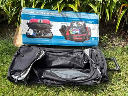 Photo of free 32" Drop Bottom Rolling Duffel (Longdown Rd, Cupertino) #1