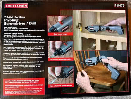 Photo of free Cordless Screwdriver/Drill (Terra Linda) #2