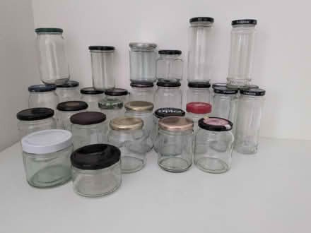 Photo of free Glass jars, labels removed (BH9) #1
