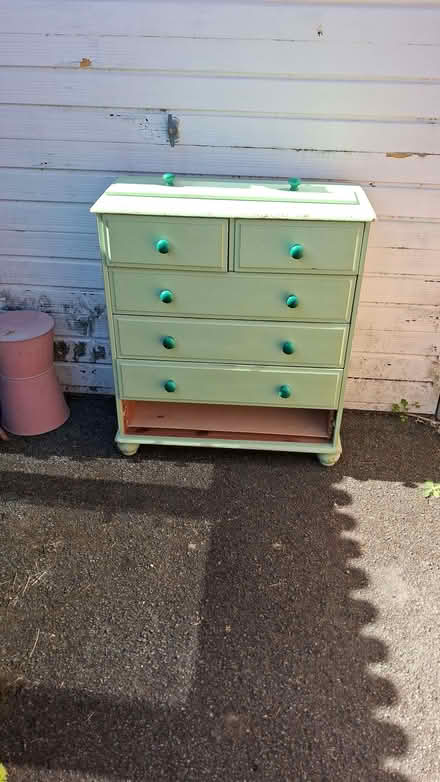 Photo of free Green drawers (Llandrindod LD1) #1
