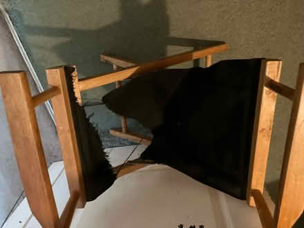 Photo of free Directors chair - torn seat (Billesley B28) #1