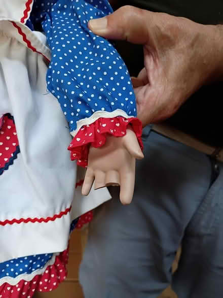 Photo of free large raggedy ann doll (west Roseville) #1