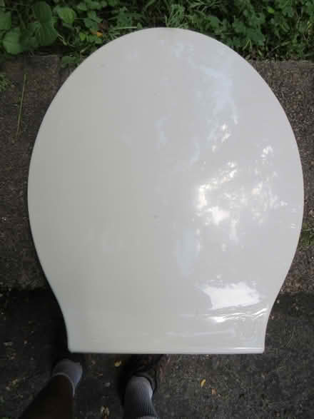 Photo of free Brand-New Toilet Seat (almond) (Town of Stillwater) #3
