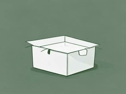 Photo of Empty cardboard Baby Box (Dunecht AB32) #1