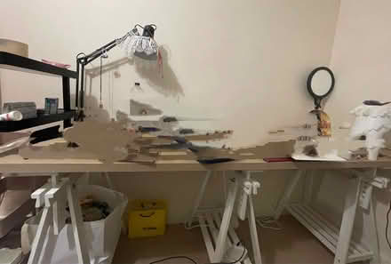Photo of free IKEA wood table (Wembley Park HA9) #1