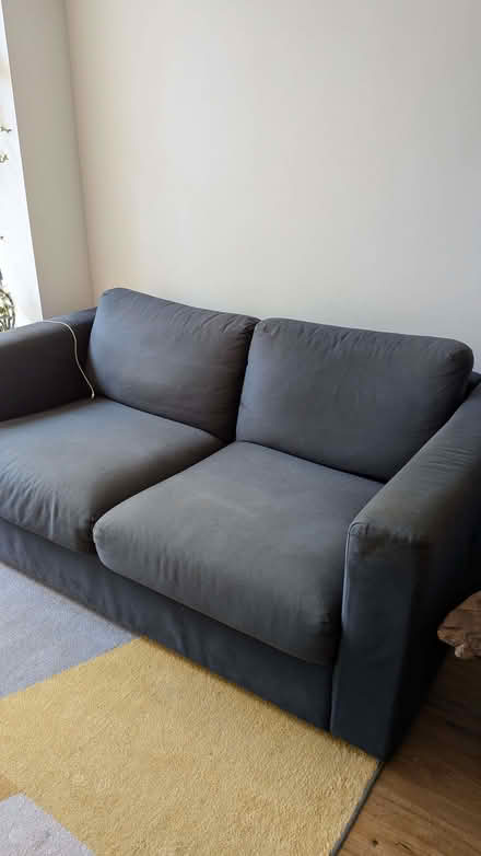 Photo of free Blue sofa (Bowerham LA1) #2