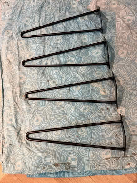 Photo of free Black steel hairpin legs (Knaresborough HG5) #1