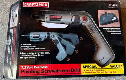 Photo of free Cordless Screwdriver/Drill (Terra Linda) #1