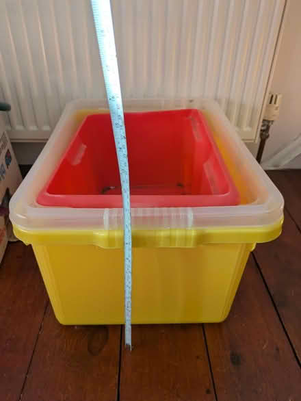 Photo of free 3 plastic storage crates (Brighton BN2) #2