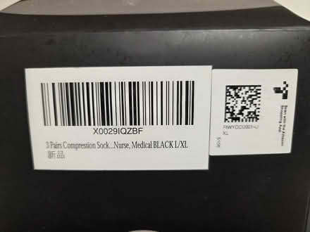 Photo of free Black compression socks, never worn (Laurel) #3