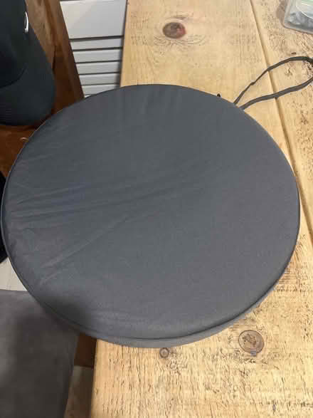 Photo of free Two circular cushions for outdoor furniture (Loughton IG10) #2