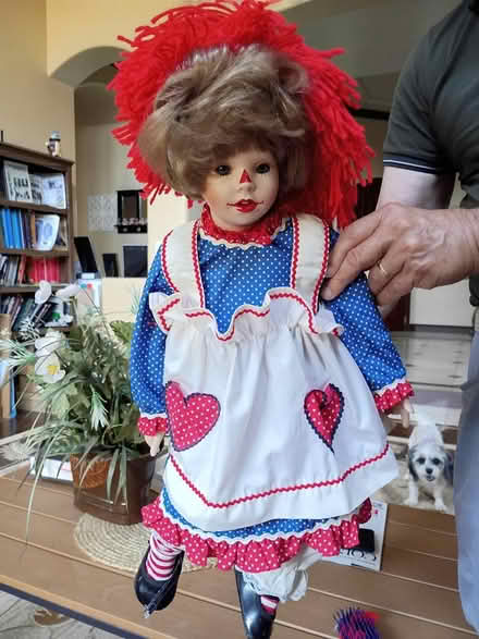 Photo of free large raggedy ann doll (west Roseville) #2