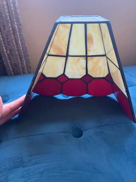 Photo of free Art deco glass and lead lampshade (Walton Manor OX2) #3