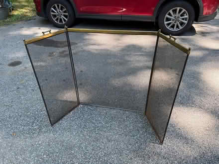 Photo of free Fireplace Screen - Freestands,Folds (Pound Ridge) #3
